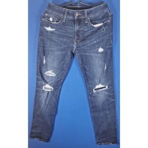 American Eagle Ne(x)t Level Flex Skinny Distressed Women's Denim Jeans Size 28